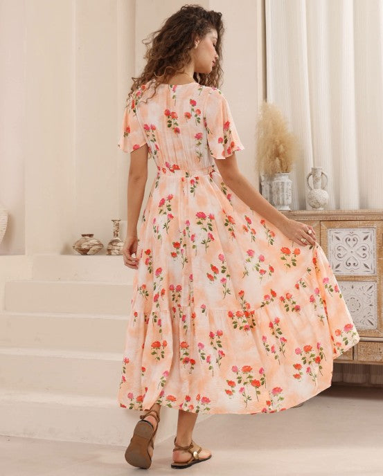 Iris Maxi SS Dress Ladies