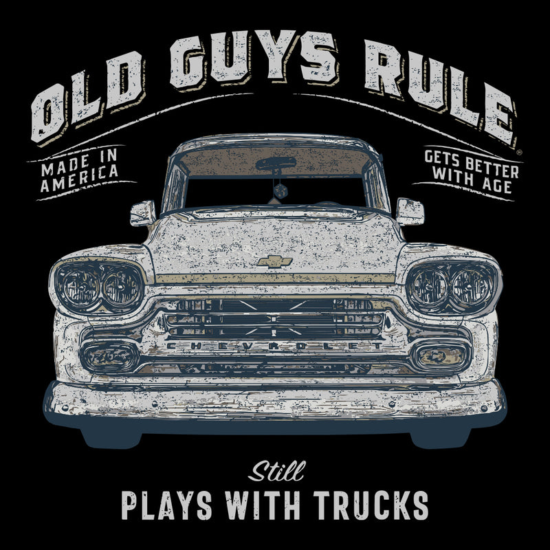 OGR Play With Trucks Tee mens