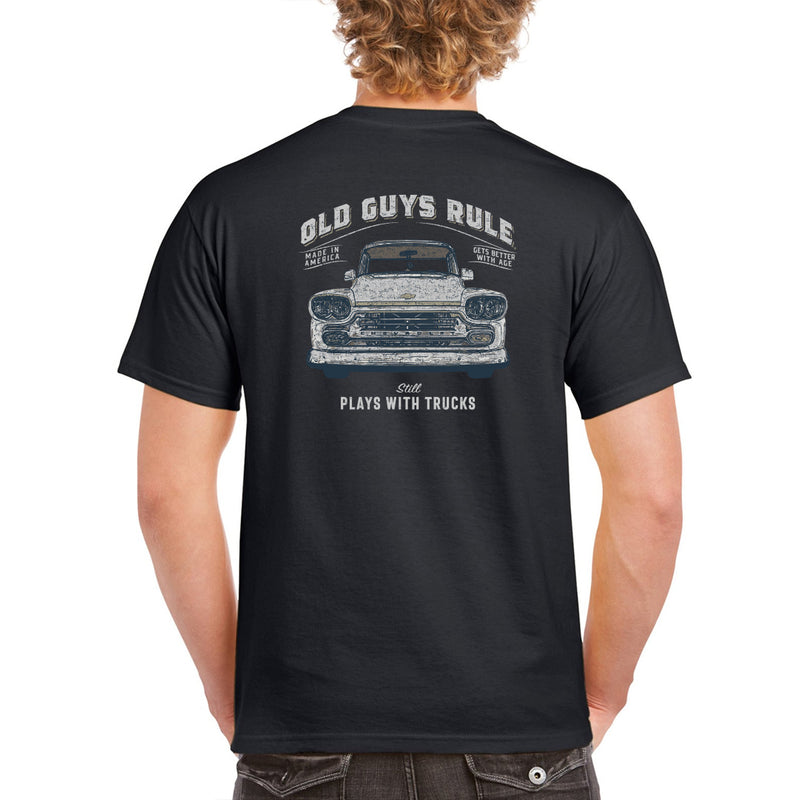OGR Play With Trucks Tee mens