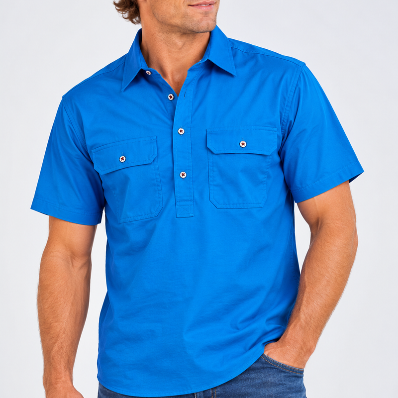 Pilbara CF SS Shirt mens clay