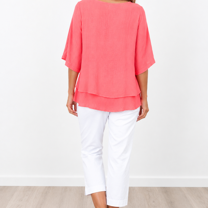 Renoma 3/4 Sleeve Top Ladies
