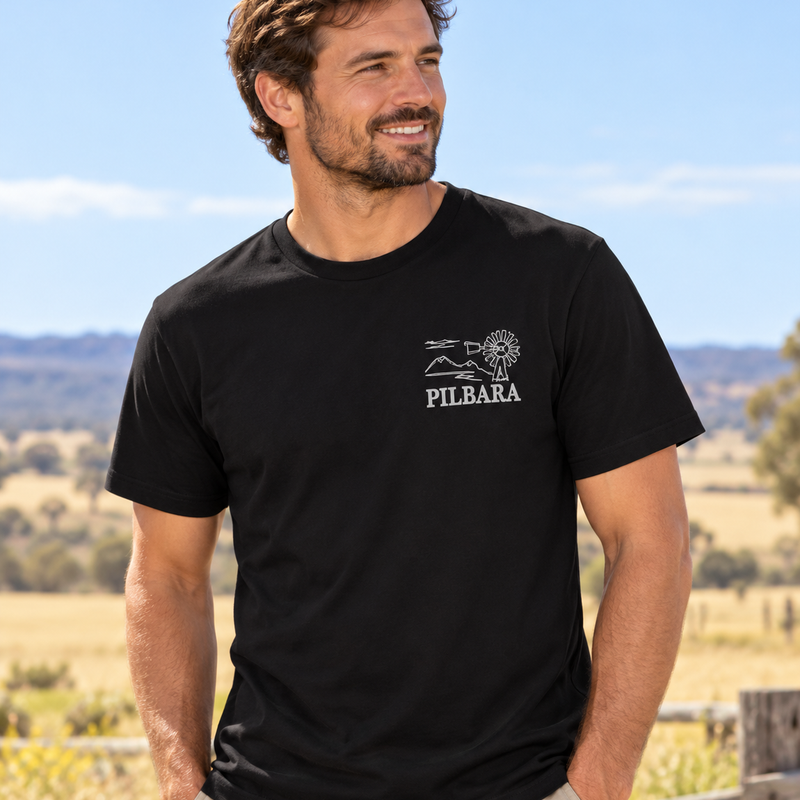Pilbara Mens T-Shirt Short Sleeve