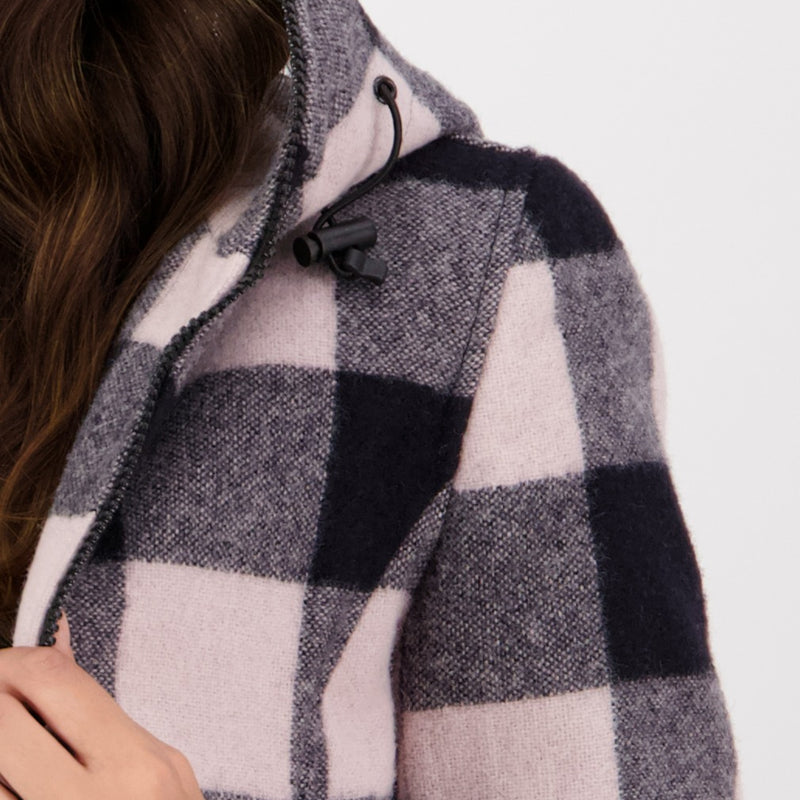 Swandri Seattle Hoodie ladies Rose check