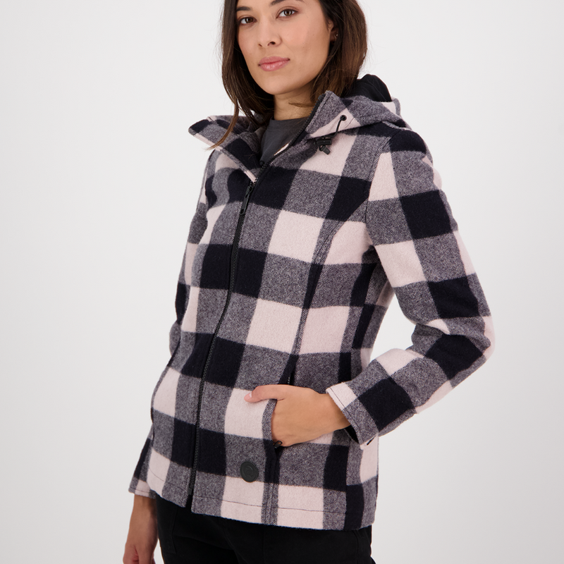 Swandri Seattle Hoodie ladies Rose check