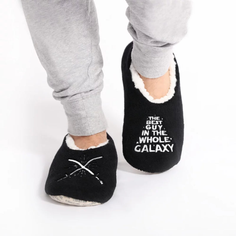 Snuggly Space Slippers Mens