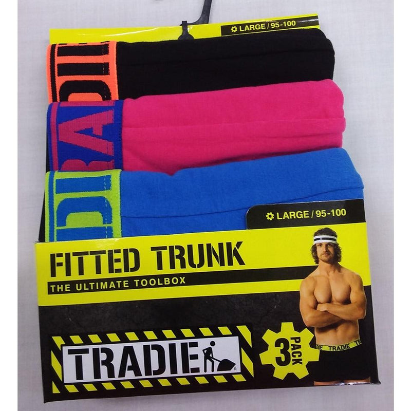 Tradies Trunk 3pk Mens MJ1194WK3