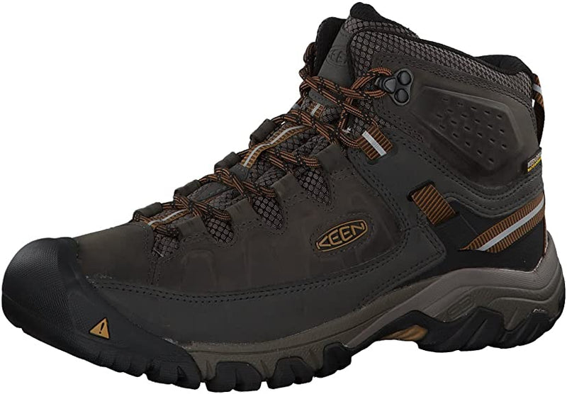 Keen Targhee III Mid Wide Footwear Mens black olive golden brown