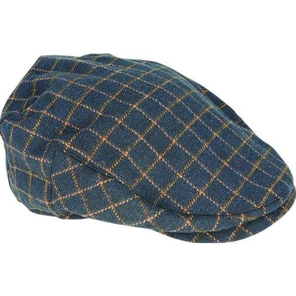 Avenel Wool Blend Check Cap Mens