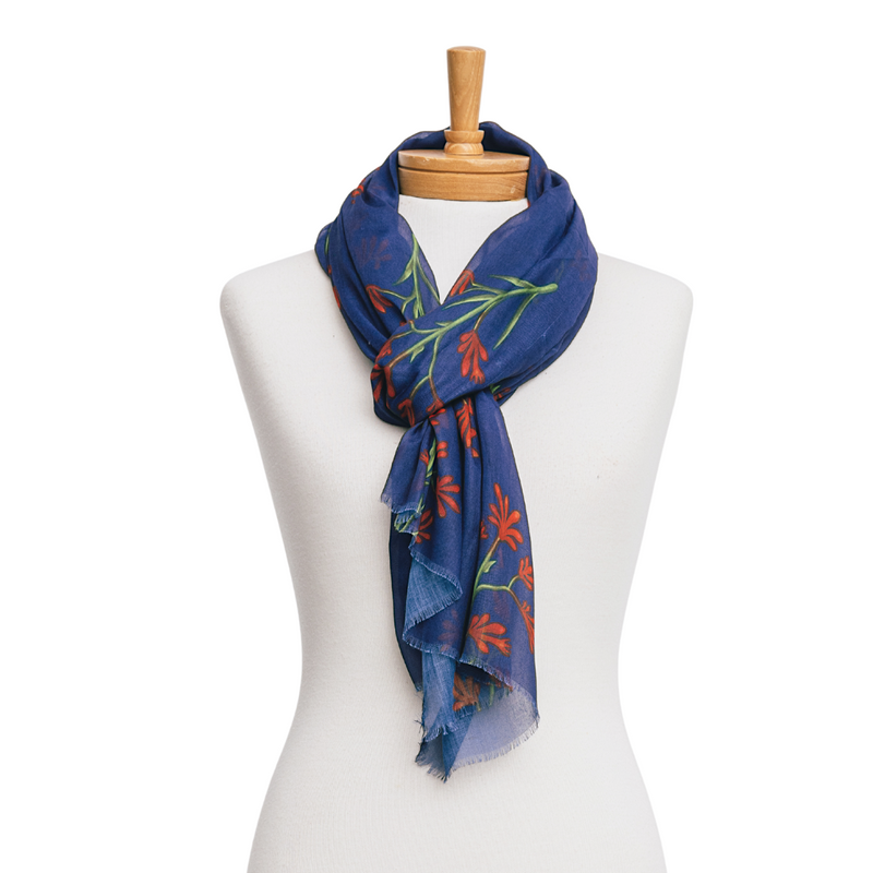 Taylor Hill Scarf Kangaroo Paws Gift Enveloped