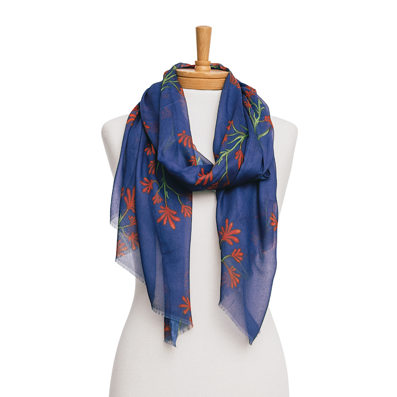 Taylor Hill Scarf Kangaroo Paws Gift Enveloped