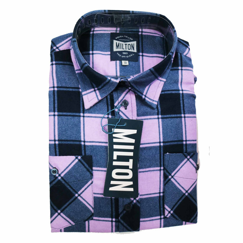 Milton OF Flannelette Shirts Ladies