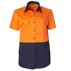 AIW Ladies Hi Vis 2 Tone Shirt SS