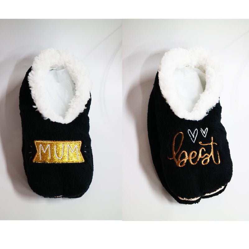 Snuggly Best Mum Slippers Ladies